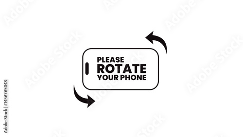 Please rotate your phone orientation. Rotate your screen for better experience. This video is horizontal. Smartphone Rotate Design.