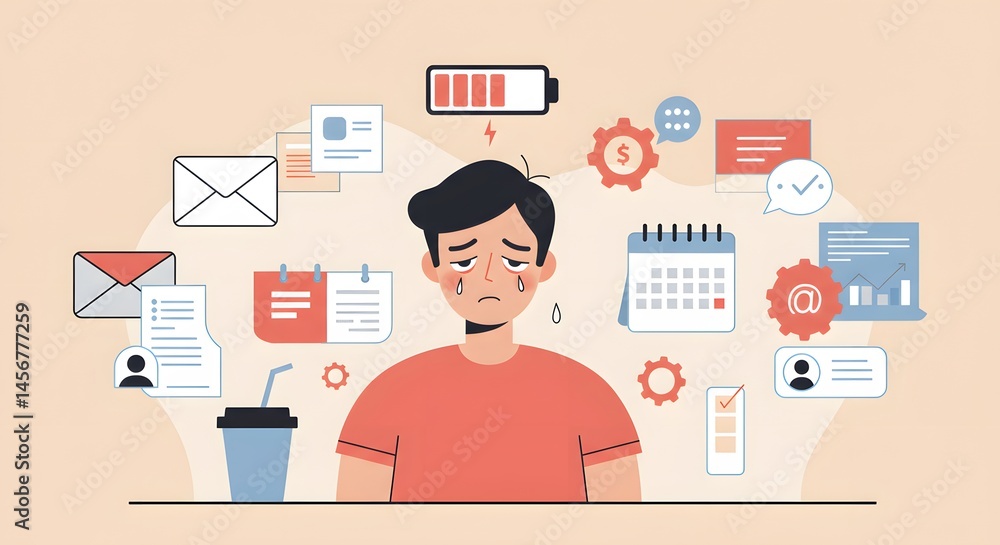 Overwhelmed and Drained: A Visual Representation of Burnout Overwhelmed and Drained: A Visual Representation of Burnout