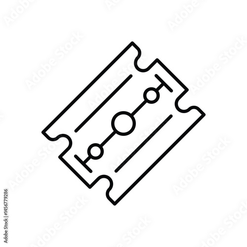Shaving Razor Icon vector stock illustration