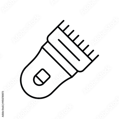 Shaving Machine Icon vector stock illustration