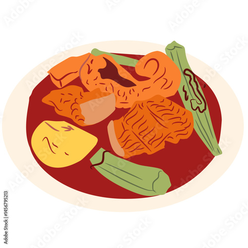 Asam pedas Malaysia Food
