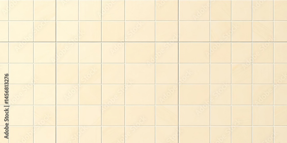 Cream ceramic wall tiles in a chequered pattern, mosaic floor tiles Clean, seamless abstract background, space, retro Cream ceramic wall tiles in a chequered pattern, mosaic floor tiles Clean, seamless abstract background, space, retro