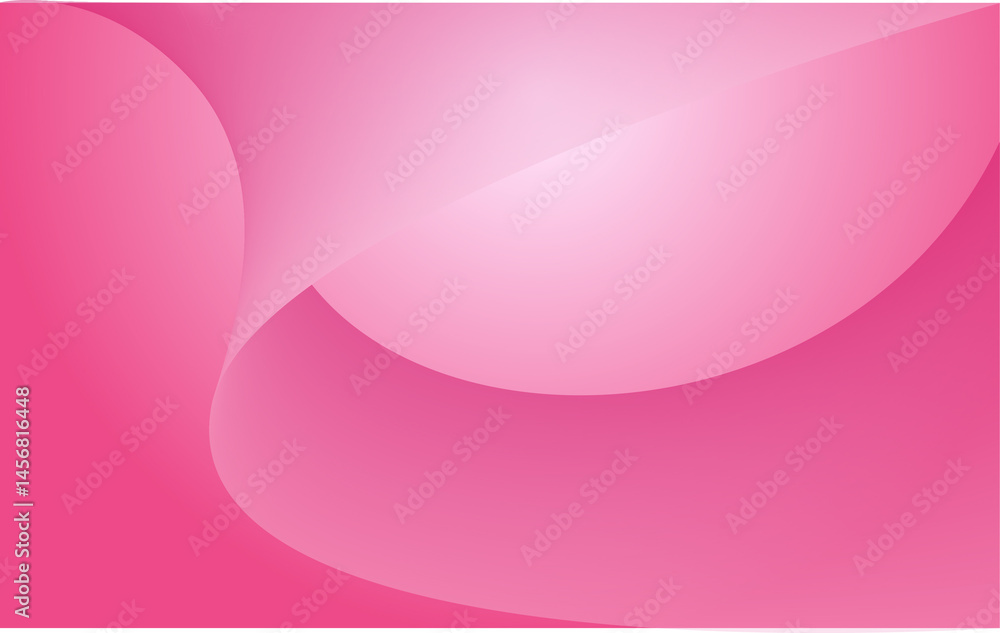 Elegant abstract pink background featuring smooth flowing curves, ideal for projects emphasizing sophistication, tranquility, and modern elegance, suitable for various design, advertising, and creativ