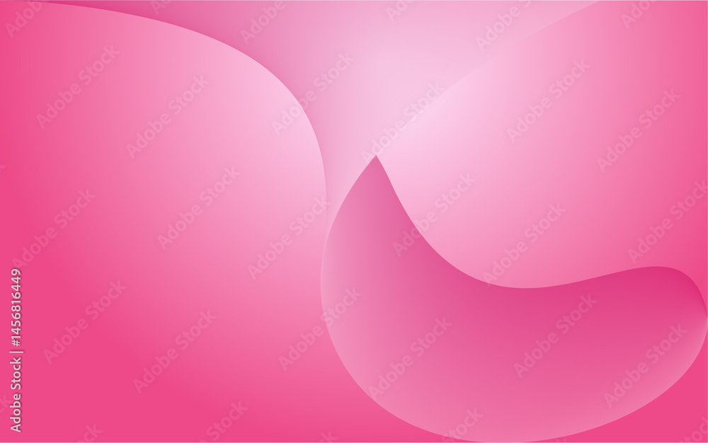 Elegant abstract pink background featuring smooth flowing curves, ideal for projects emphasizing sophistication, tranquility, and modern elegance, suitable for various design, advertising, and creativ