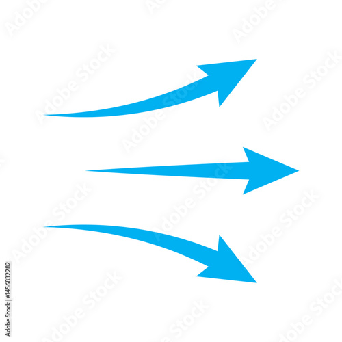 Air flow arrows