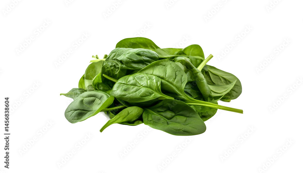 Fresh green spinach leaves with vibrant color png Fresh green spinach leaves with vibrant color png