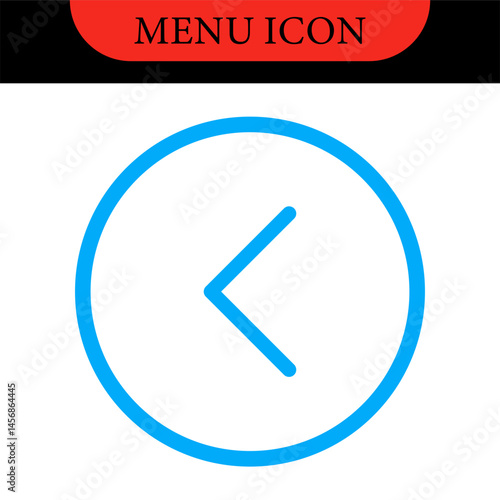 Menu UI Design Elements icons. Set of hamburger Menu buttons. Website Navigation Icons for Mobile App and User Interface. Modern colored Navigation buttons or Web menu and ui icons set
