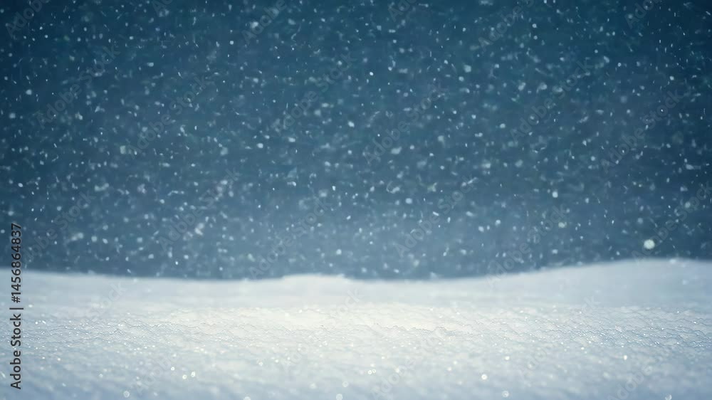 Falling Snow Animation Background for Winter Season Videos Falling Snow Animation Background for Winter Season Videos