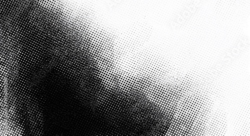 Modern halftone dot pattern in monochrome