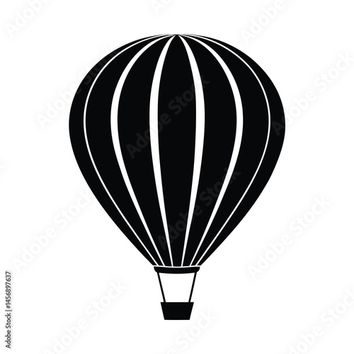 hot air balloon vector illustration