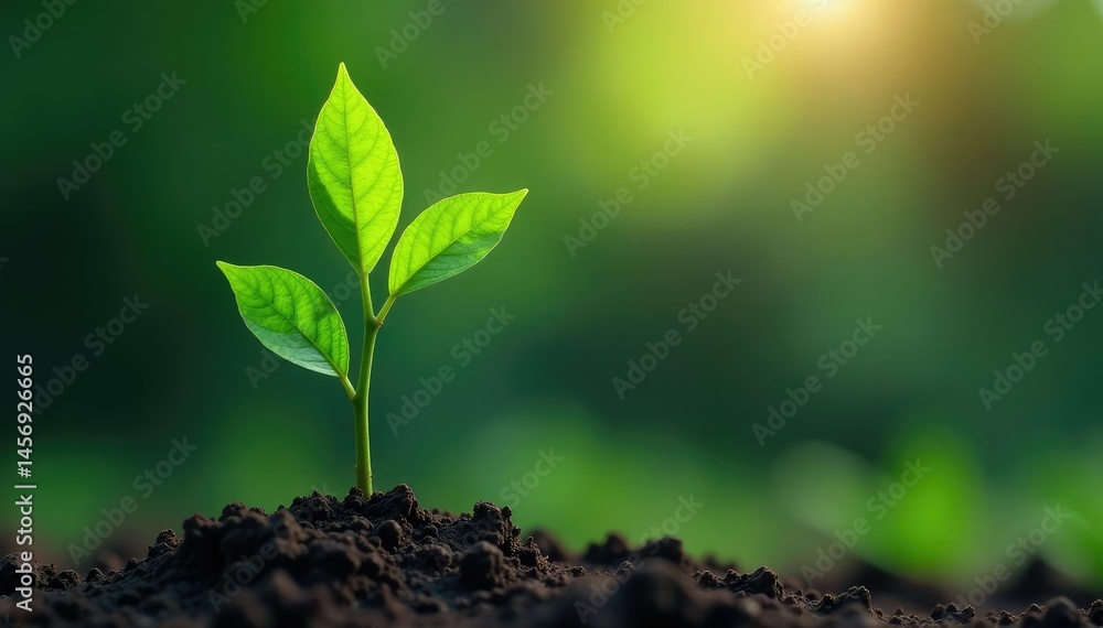 Small tree sprout, thin trunk, reaching upwards , green, flora Small tree sprout, thin trunk, reaching upwards , green, flora
