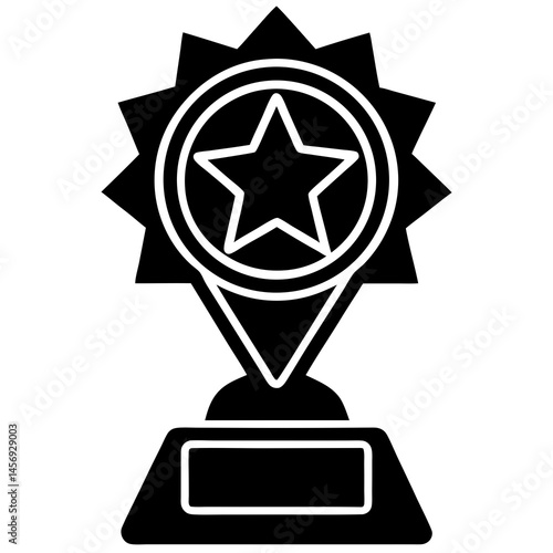 Office-award Vector Illustration Printable Graphic Design for Office Celebration