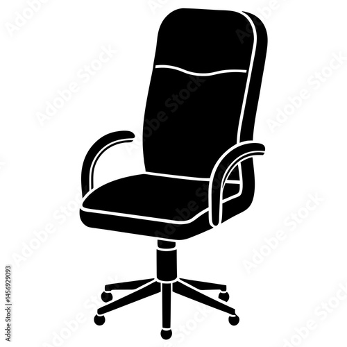 Boss-chair Vector Illustration Printable Graphic Design for Office Celebration