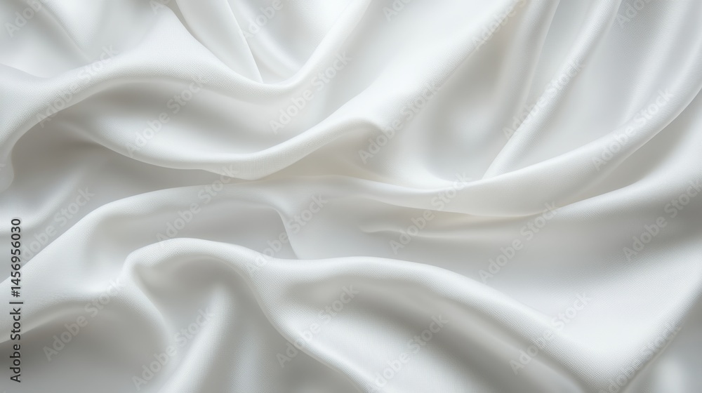 Fototapeta premium White fabric texture background
