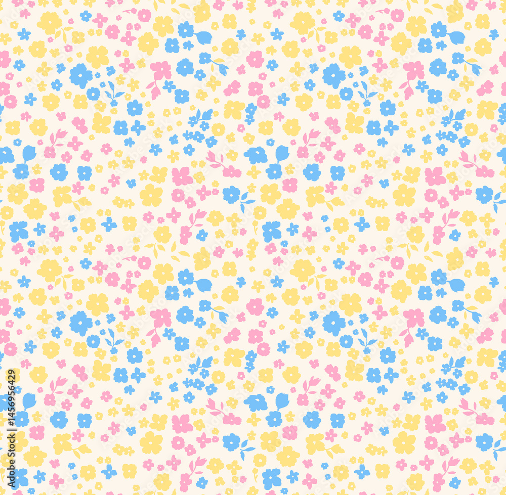 seamless pattern with colorful flowers seamless pattern with colorful flowers