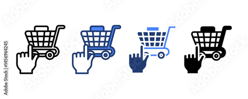 Self Service Icon set multiple style collection