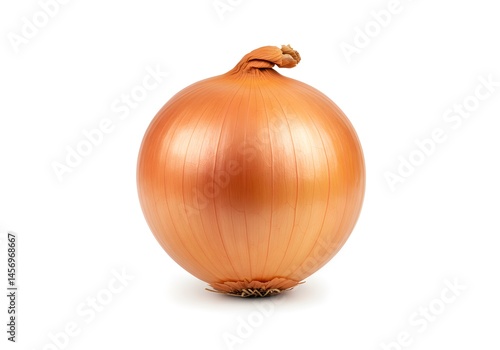 Wallpaper Mural Single onion isolated on white background Torontodigital.ca