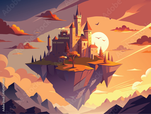 Skybound Realms: Castles of the Floating Isles 