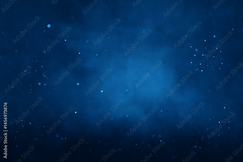 Obraz premium Abstract Dark Blue Background with Sparkle Effect