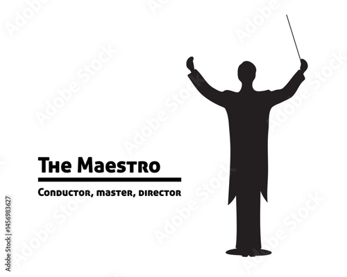 The Maestro - conductor of the orchestra