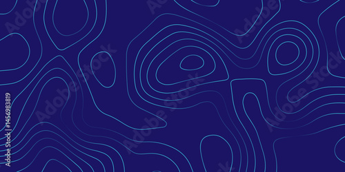Topographic map background geographic line map with elevation assignments. World Map Vintage Old-Style. Abstract topographic contours map background. Panorama view gradient multicolor wave curve lines
