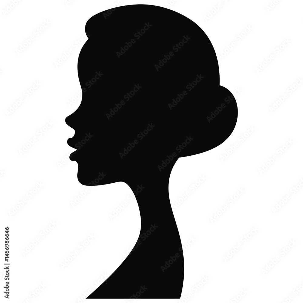 silhouette of a woman silhouette of a woman