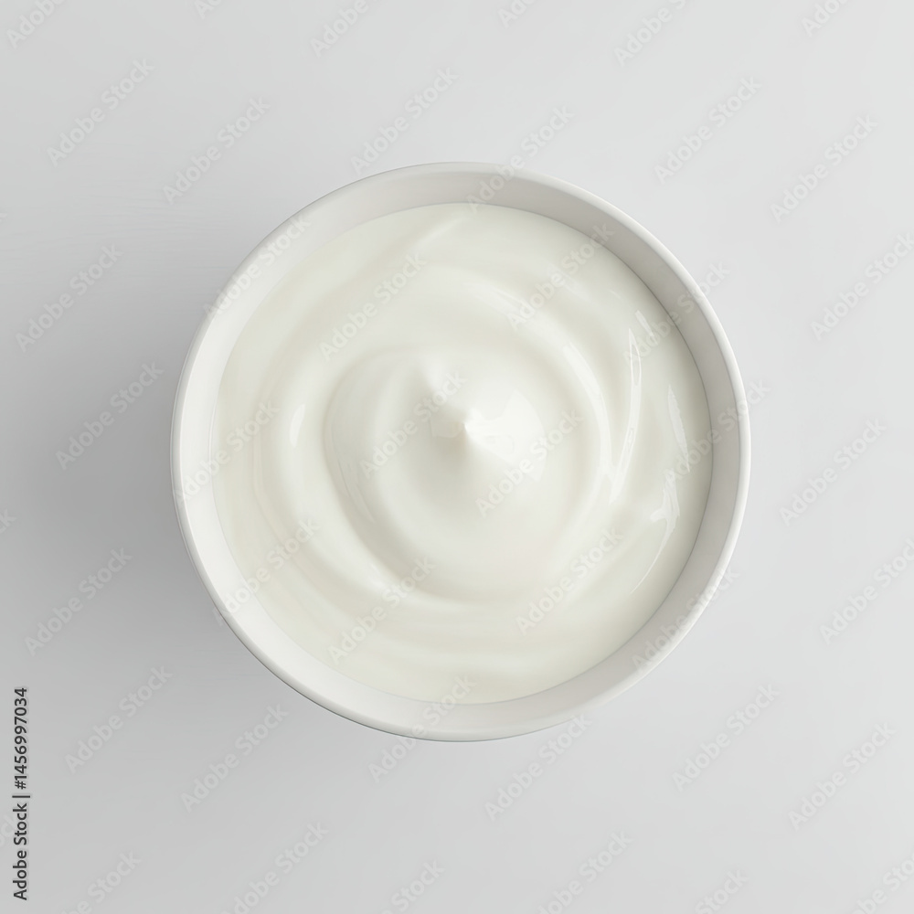 bowl of cream bowl of cream