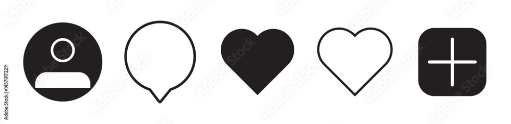 Like, comment, share icon buttons and Thumbs up and love heart flat icon in modern circle and speech bubble shapes. Share, save, like and comment icon set Like, comment, share icon buttons and Thumbs up and love heart flat icon in modern circle and speech bubble shapes. Share, save, like and comment icon set