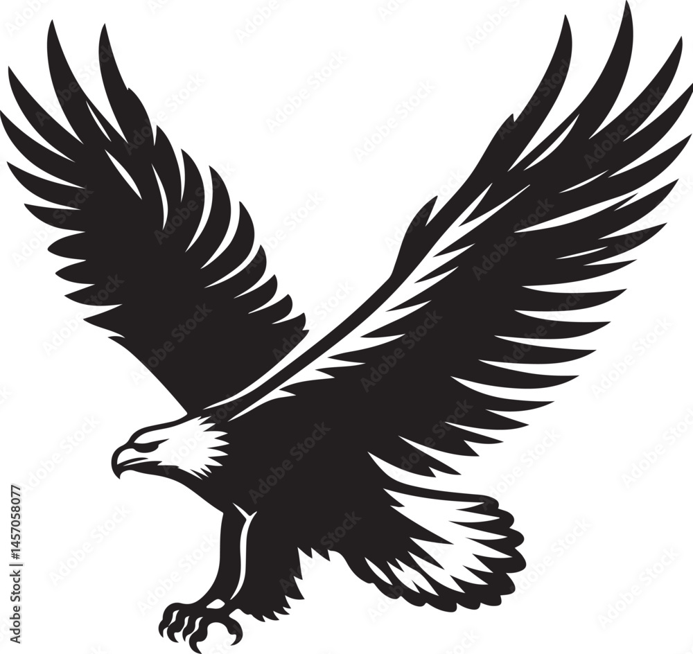 Obraz premium eagle vector illustration