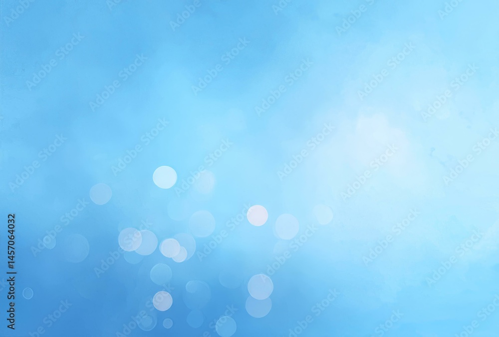 Abstract Light Blue Background with Bokeh Abstract Light Blue Background with Bokeh