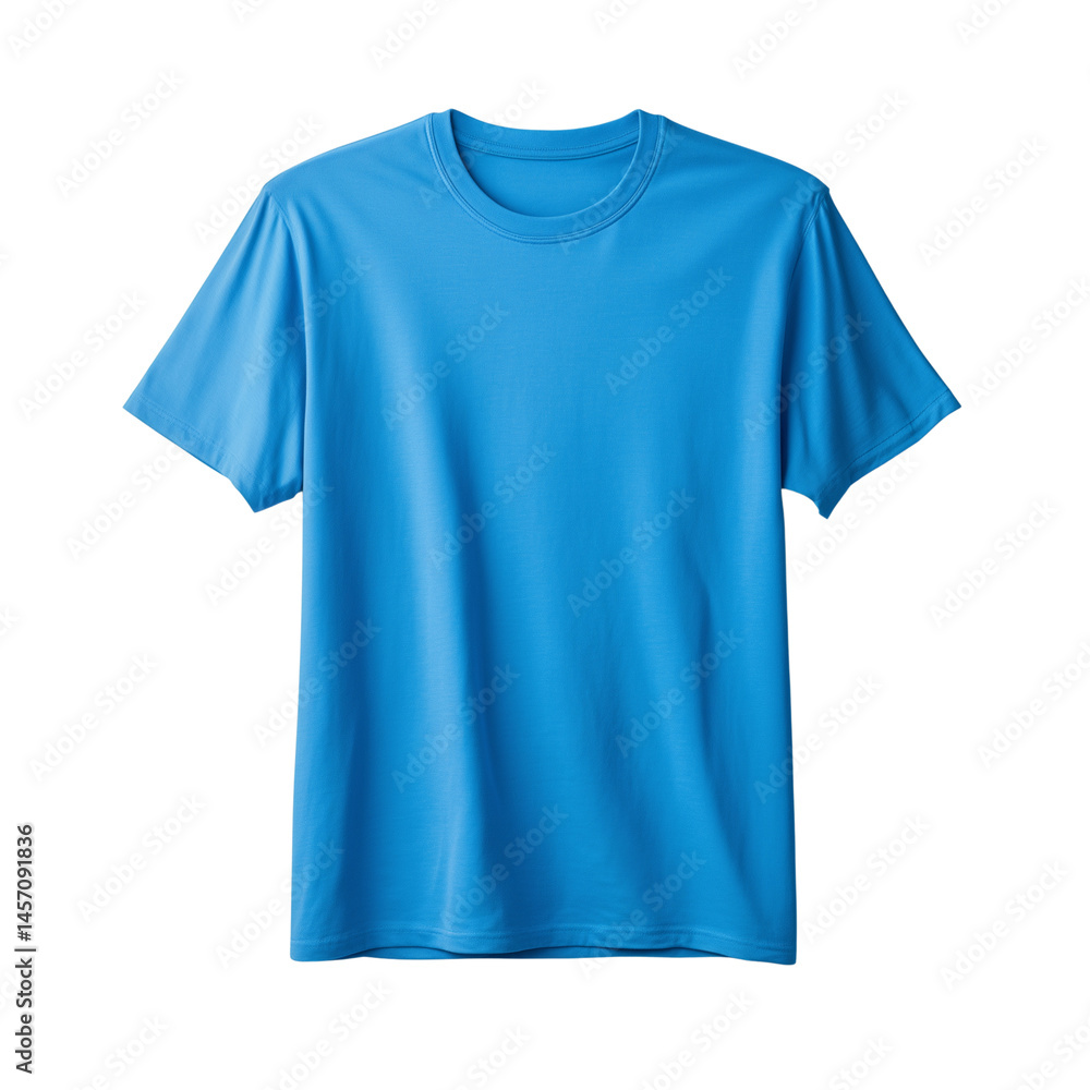 Plain blue t-shirt for casual wear Plain blue t-shirt for casual wear