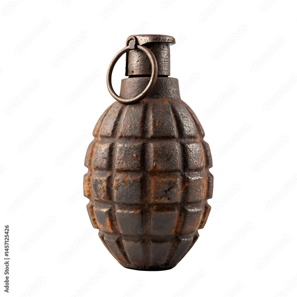 grenade isolated grenade isolated