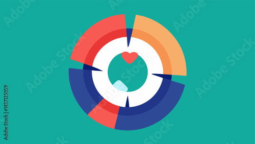 Broken Circle of Trust A circle representing community trust with a broken segment labeled with hesitancy emphasizing the impact on collective health.