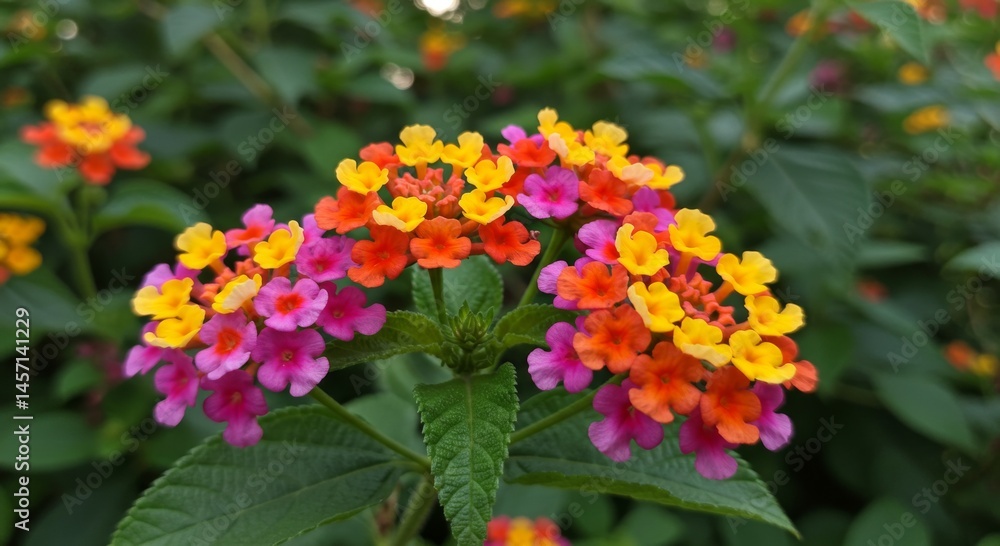 Colorful Lantana Flowers in Bloom Colorful Lantana Flowers in Bloom