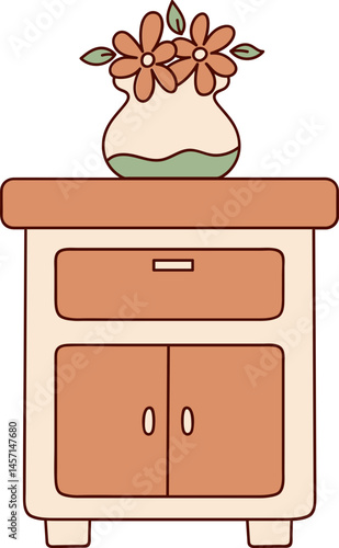 cartoon illustration of a cartoon office worker