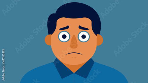 Burnout Face A closeup of a stressed individual with dark circles under their eyes showing fatigue and the toll of constant work pressure.