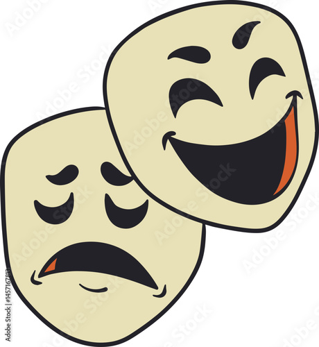 comedy and tragedy masks