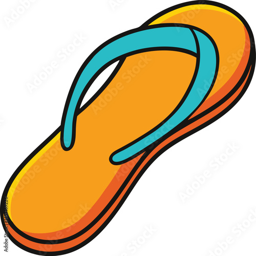 Flip flop evokes leisurely days and tranquil relaxation