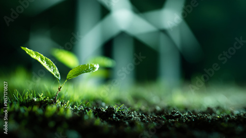 Green company strategies aimed at sustainable future tense development, focused on eco conscious business drill