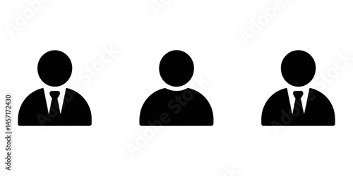 people icon set, Male and female avatar silhouette icons, User profile icon set. person avatar vector symbol. account web sign. login page my account button for web and app ui designs, User icon.