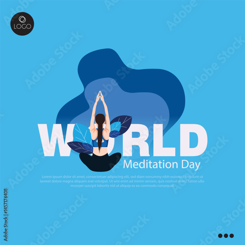 World Meditation Day, observed on May 21st, promotes the practice of meditation for mental well-being, stress relief, and inner peace.