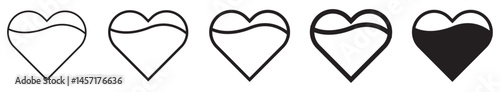 Emotional status heart design vector