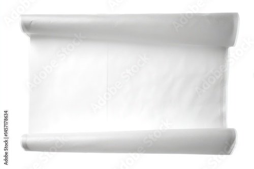 Rolled Cooking Paper for Bakery and Household Use, Clipping Path
