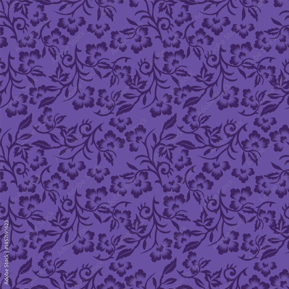 Elegant trendy vector ditsy floral seamless pattern design of beautiful abstract flowers and leaves. Foliage repeat texture background. Suitable for wallpaper, surface printing and textile Elegant trendy vector ditsy floral seamless pattern design of beautiful abstract flowers and leaves. Foliage repeat texture background. Suitable for wallpaper, surface printing and textile