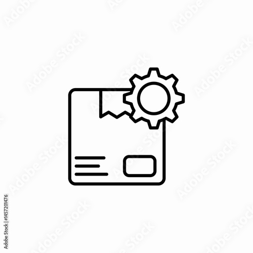 package settings icon sign vector