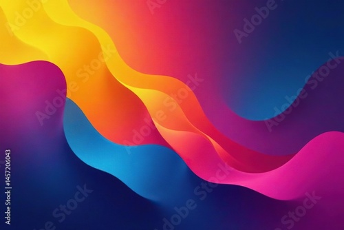 Geometric abstract shapes, modern style, vibrant colors, seamless, minimal