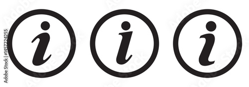 information icon - info symbol . hint information . vector illustration on blank background.