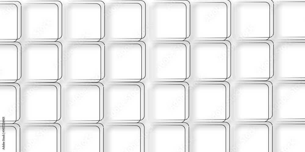 Abstract background with cubes. Modern geometric background. White ceramic brick tile. Abstract background with cubes. Modern geometric background. White ceramic brick tile.