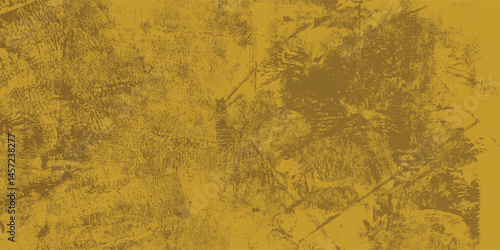 Urban Abstract Background in Golden Brown with a Heavily Gritty Texture
