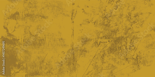 Painted Abstract Texture in Golden Brown with Rough Brushwork
